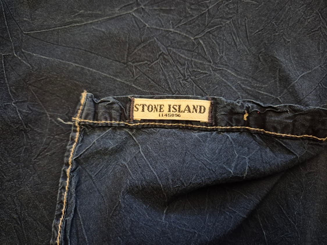 00s STONE ISLAND stitching 셔츠 상품이미지4