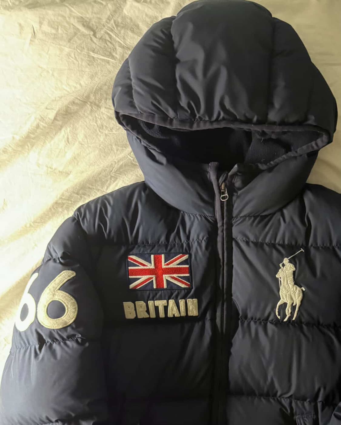 폴로 빅포니 브리튼 패딩 내이비 상품이미지1