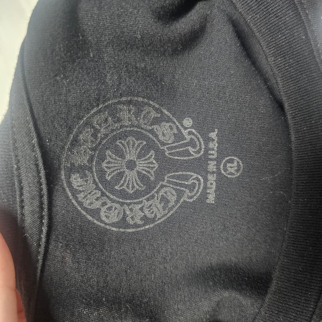 크롬하츠 아메리칸 플레그 대거 티셔츠 반팔 블랙 XL 상품이미지8