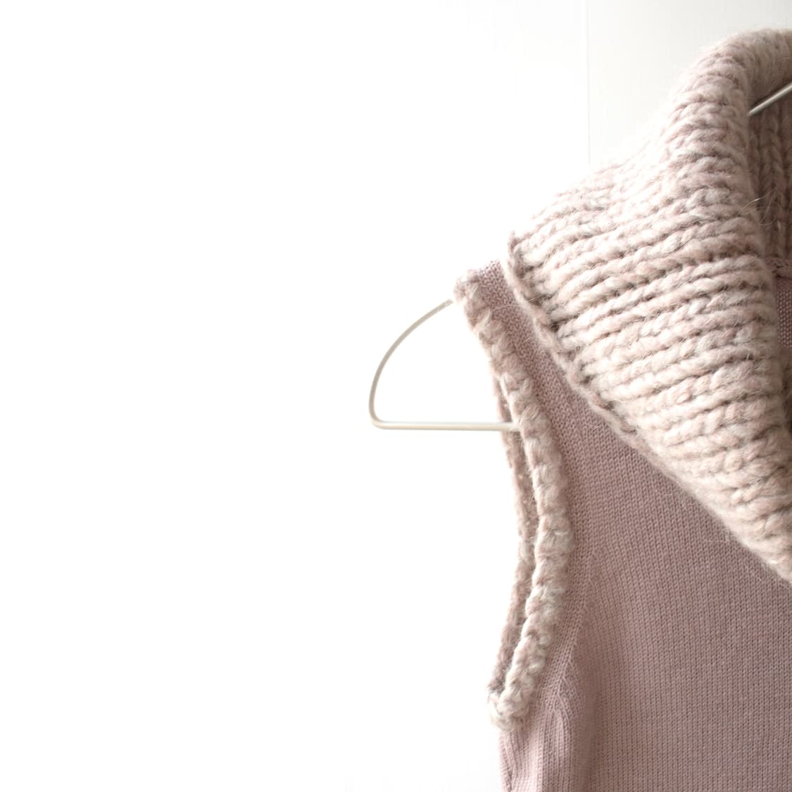 라벤더 카울 니트 상품이미지6