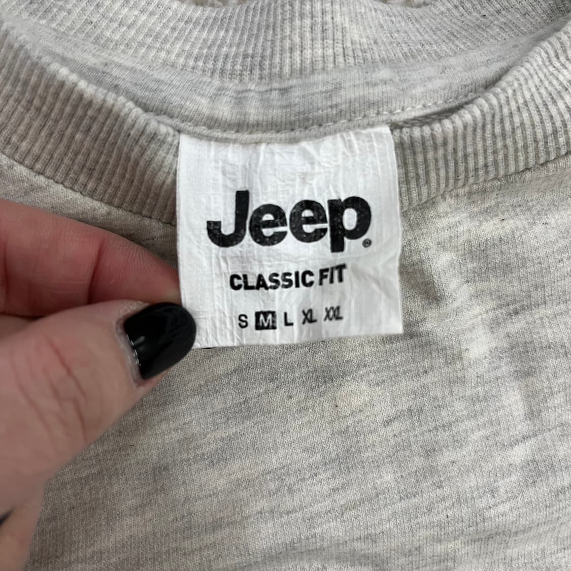 M 지프 라운드넥 맨투맨 0209M1 상품이미지2