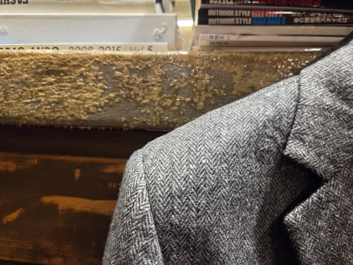 일본 아메카지 브랜드 TEDDON 트위드자켓 상품이미지3