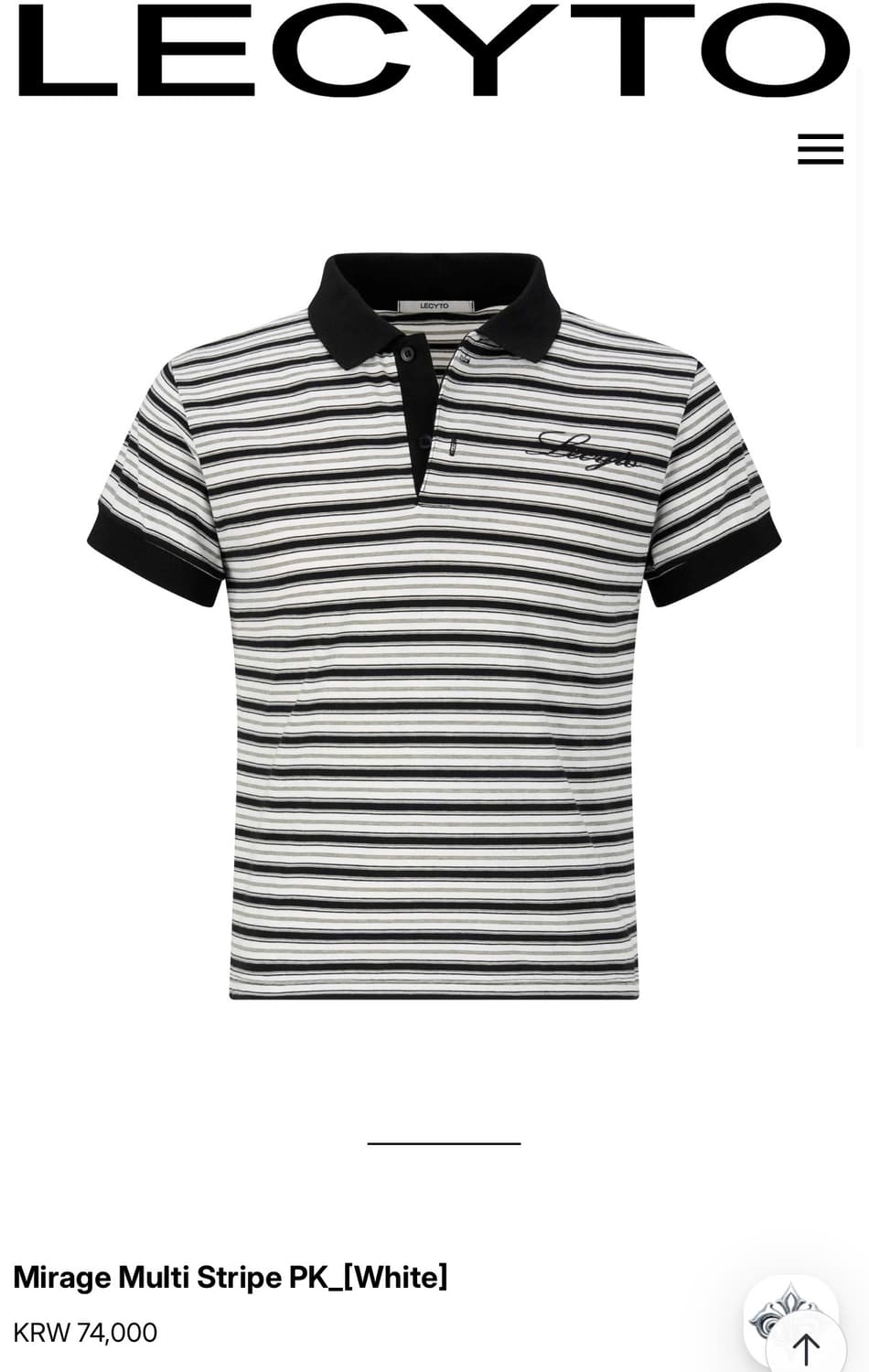 Mirage Multi Stripe PK_[White] 상품이미지2