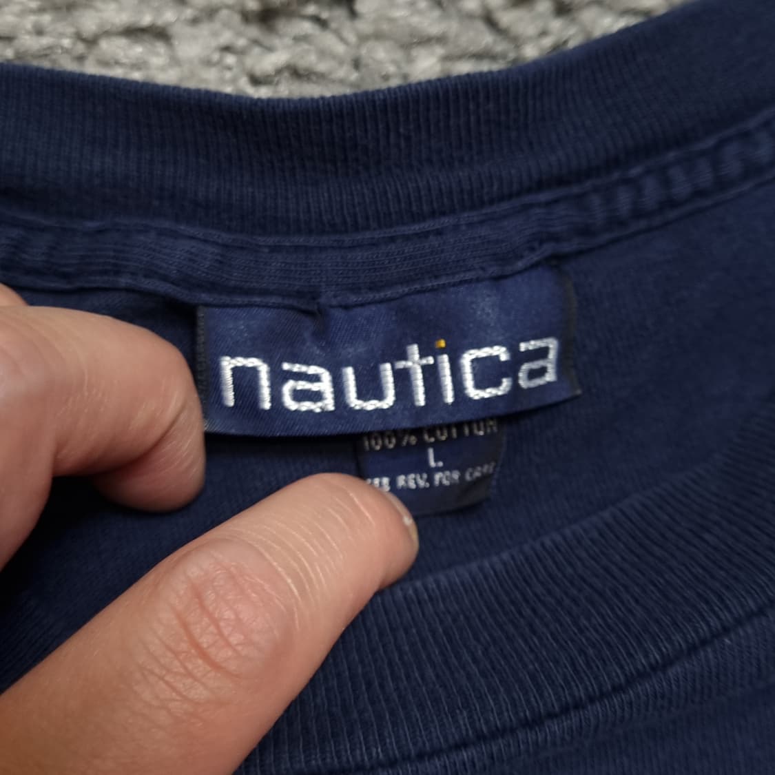 노티카 made in usa 미제 빈티지 반팔 티셔츠 L 105 폴로 상품이미지4