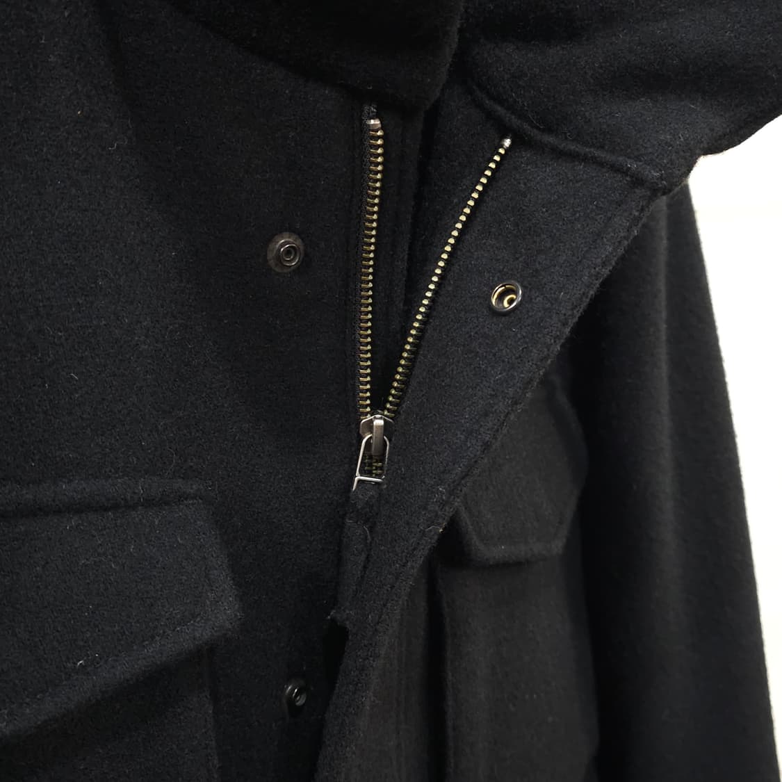 무인양품 블랙 M-65 울자켓- M 상품이미지8