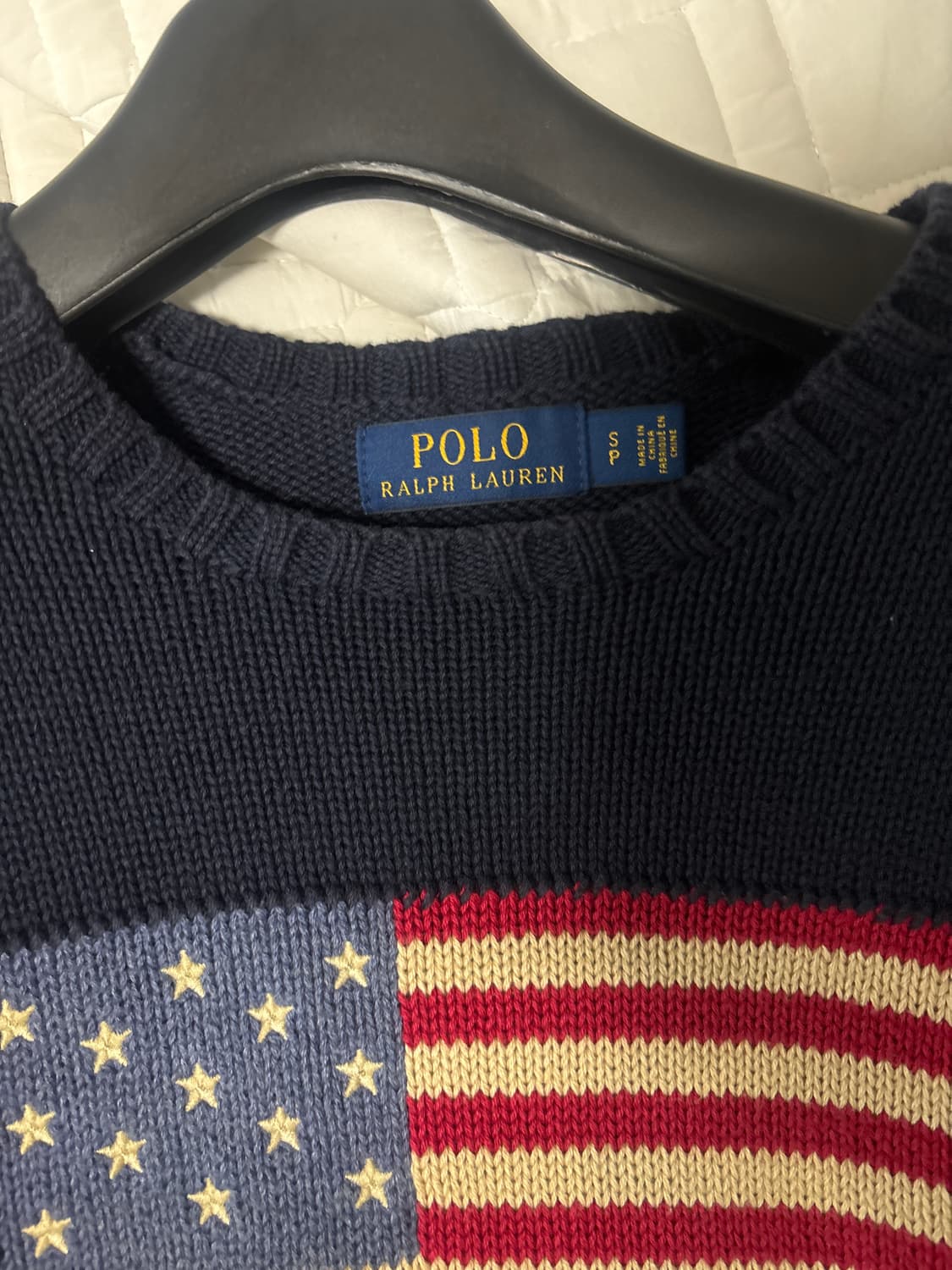 폴로 성조기 니트 상품이미지2