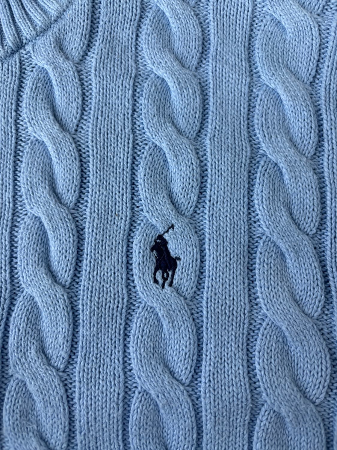 Polo Ralph Lauren Cable Knit Half-Zip up 상품이미지3