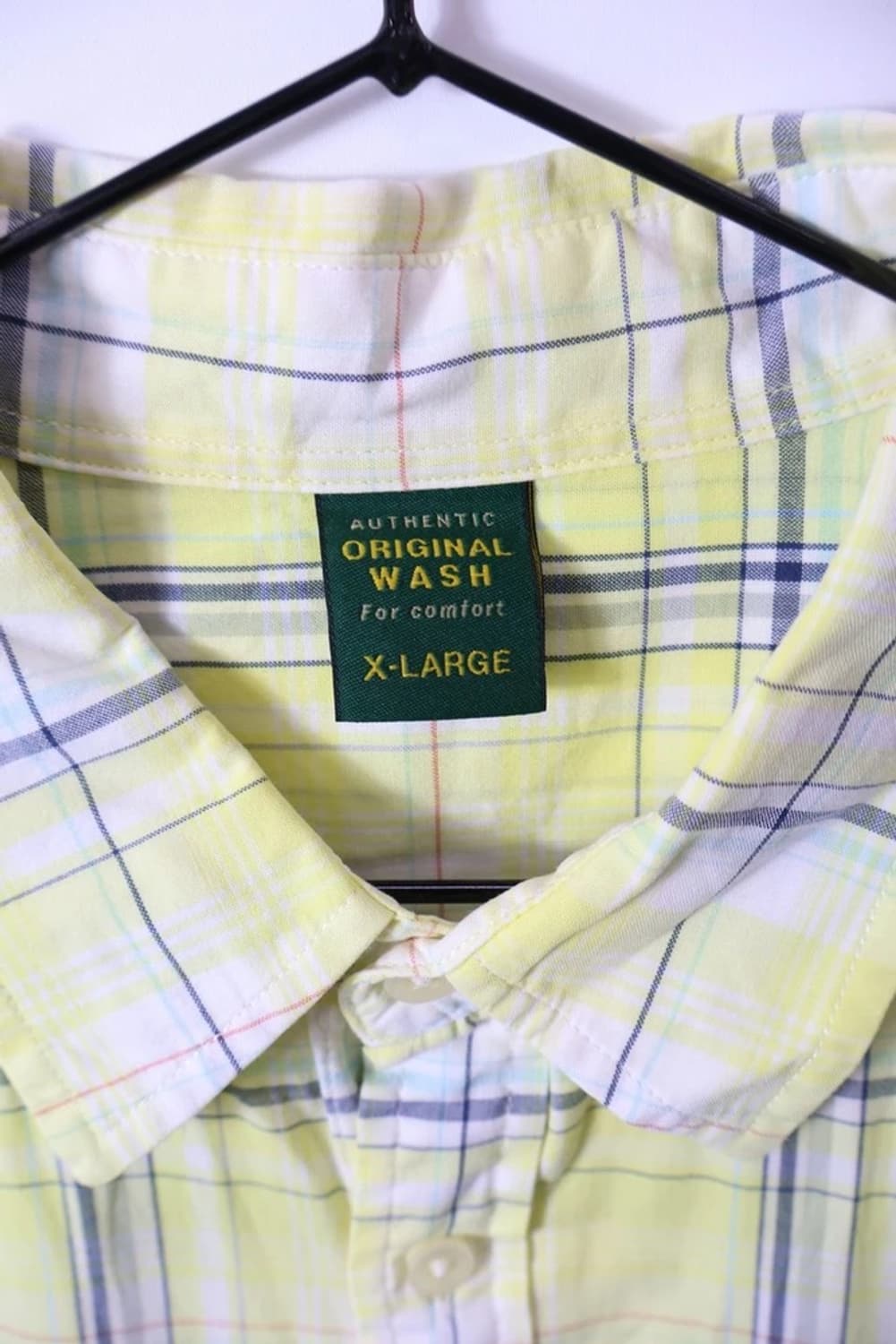 Uniqlo Yellow Plaid Shirt 상품이미지5