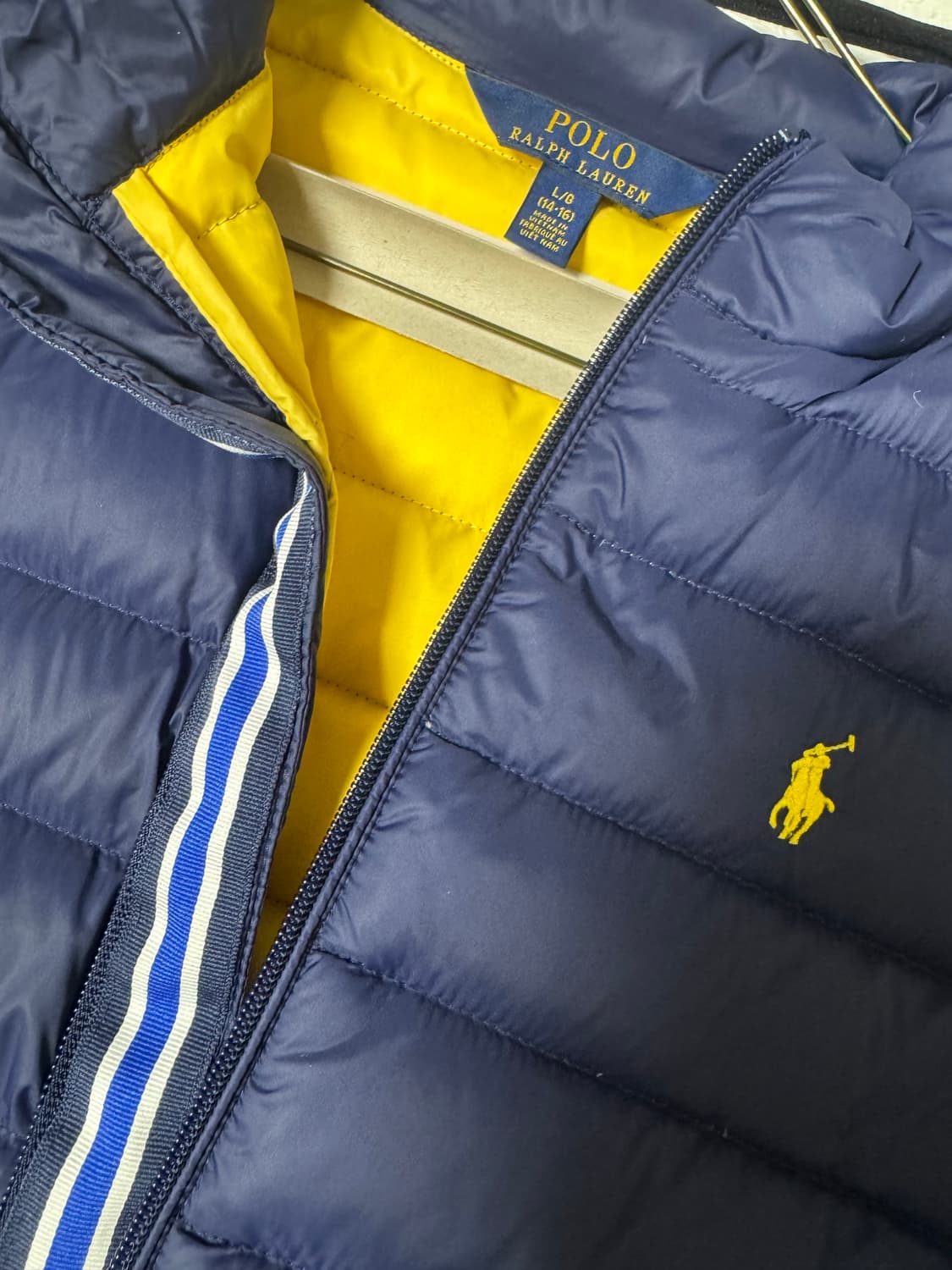 폴로 덕다운 보이즈 경량패딩 상품이미지2