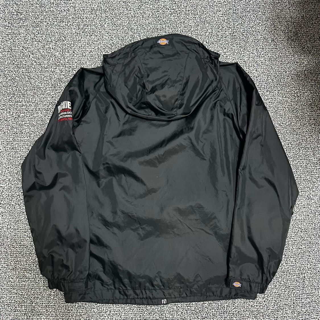 (L추천) 디키즈 후드 바람막이 블랙 상품이미지4