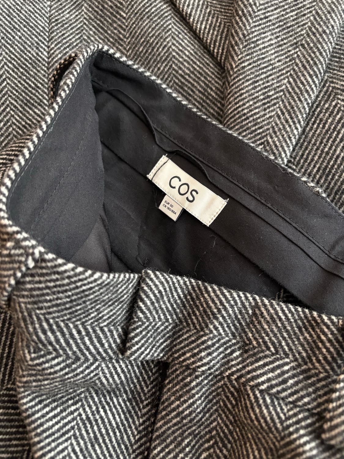 cos wool Haringbone Set up 상품이미지5