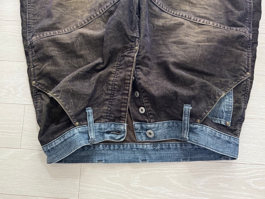 지스타 빈티지 골덴 데님팬츠 상품이미지4