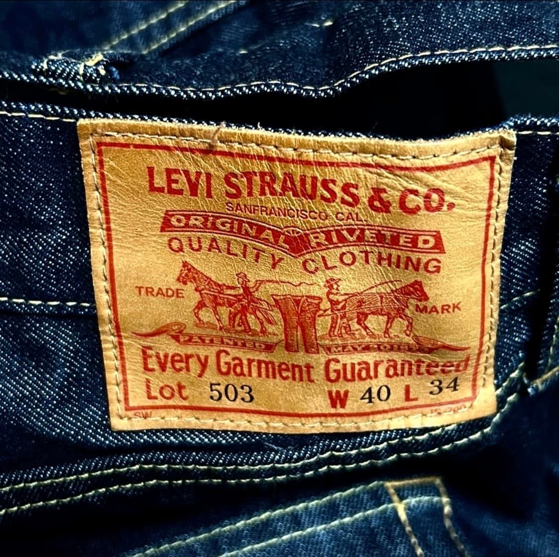 리바이스 준야와타나베 데님 상품이미지7