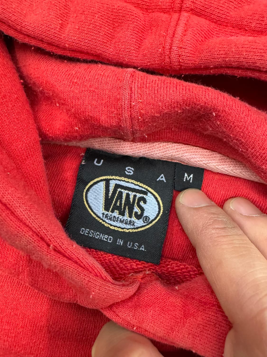 M)반스 빈티지 조끼 후드티 상품이미지4