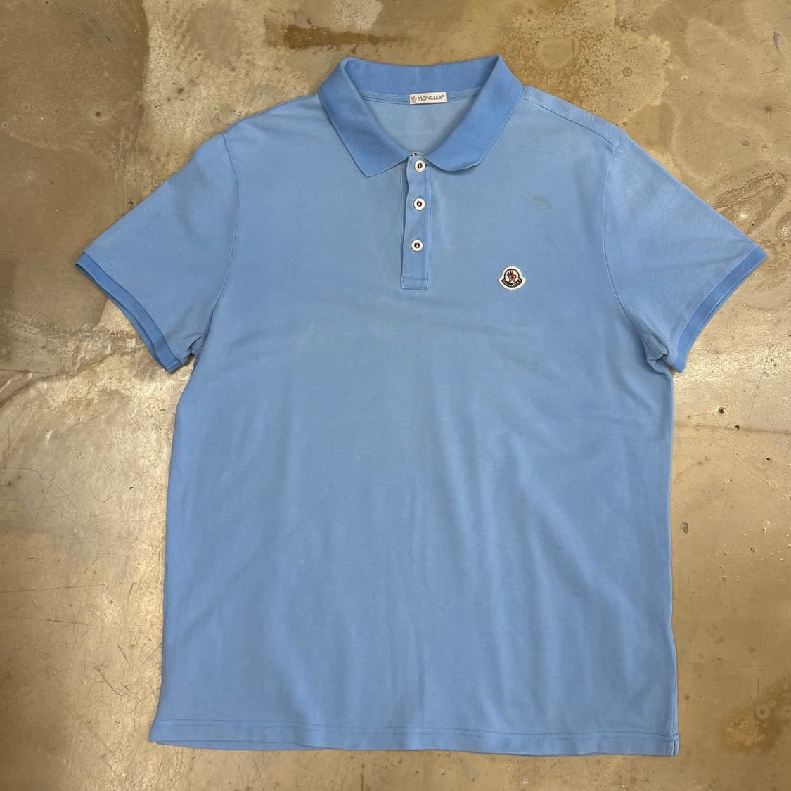 XL 몽클레어 카라 반팔티  상품이미지2