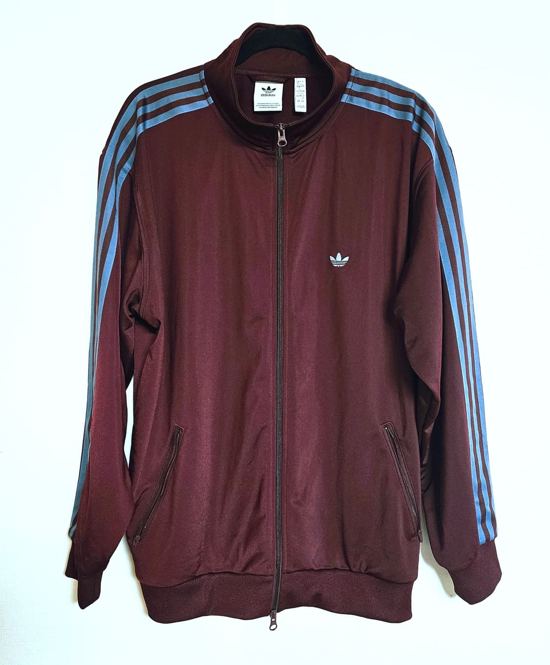 아디다스 베켄바우어 트랙탑 저지 마룬 L 상품이미지1