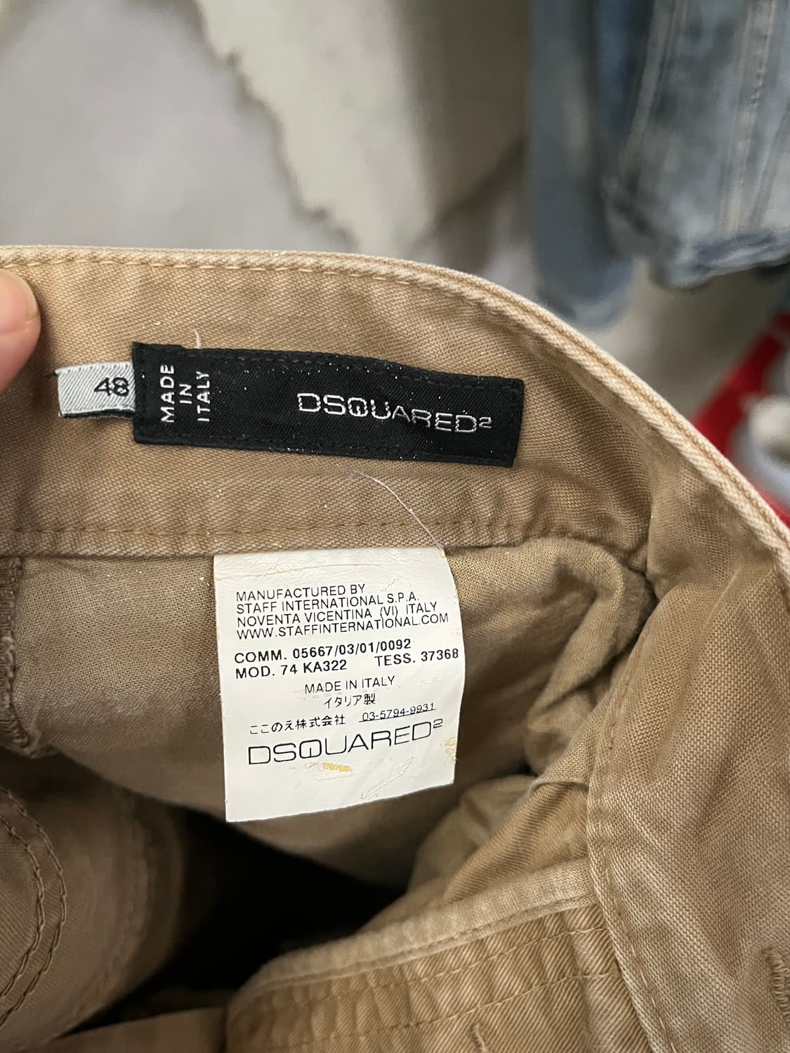 DSQUARED2 MULTI CARGO PANTS (48) 상품이미지7