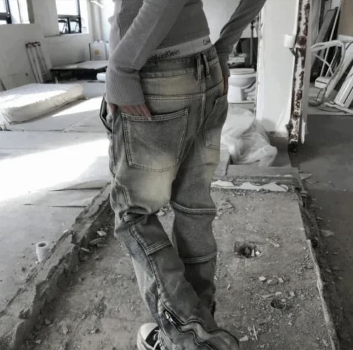 가격오를예정 Kyoiii 쿄이 GRIND ZIP CARGO 고팬츠 상품이미지1