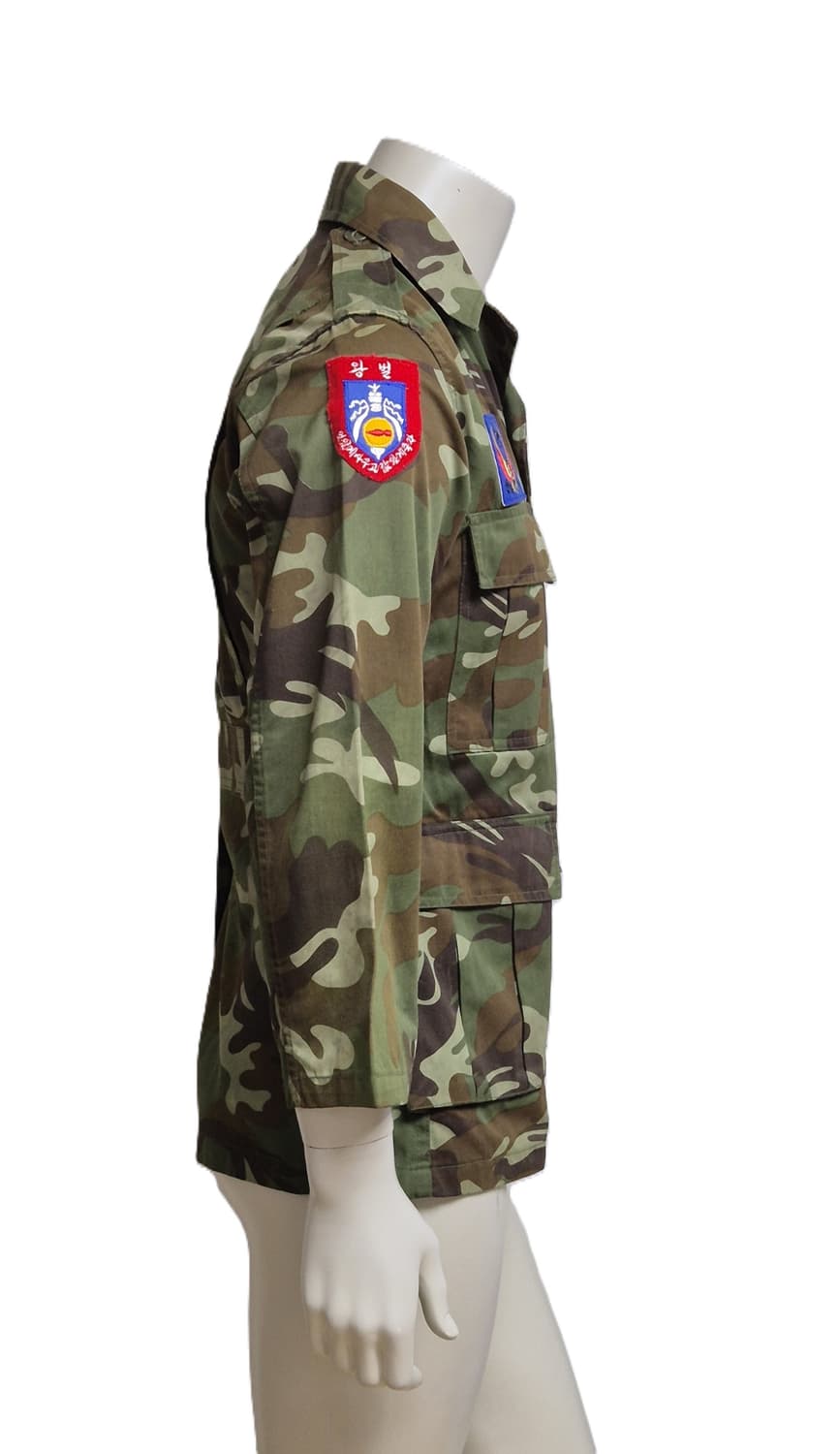 육군 구형 80년대 정보사 HID 왕벌 DPM 전투복 상의 자켓 (S) 상품이미지3