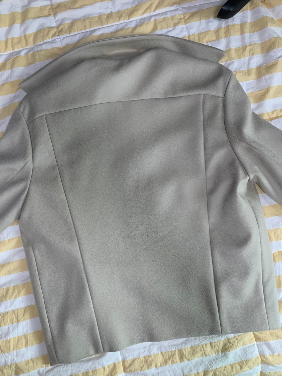 엘무드 미니멀 캐시미어 트러커 자켓 42 상품이미지4