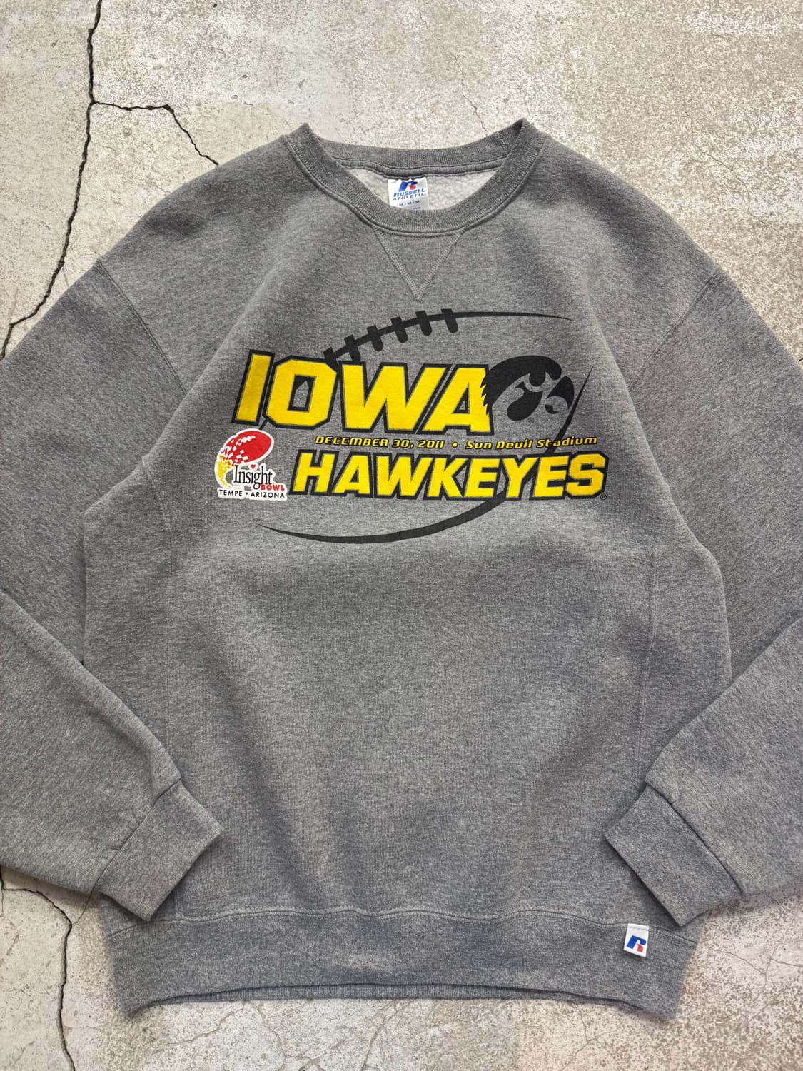 러셀 2011 아이오와 호크아이스 스웻셔츠 상품이미지2