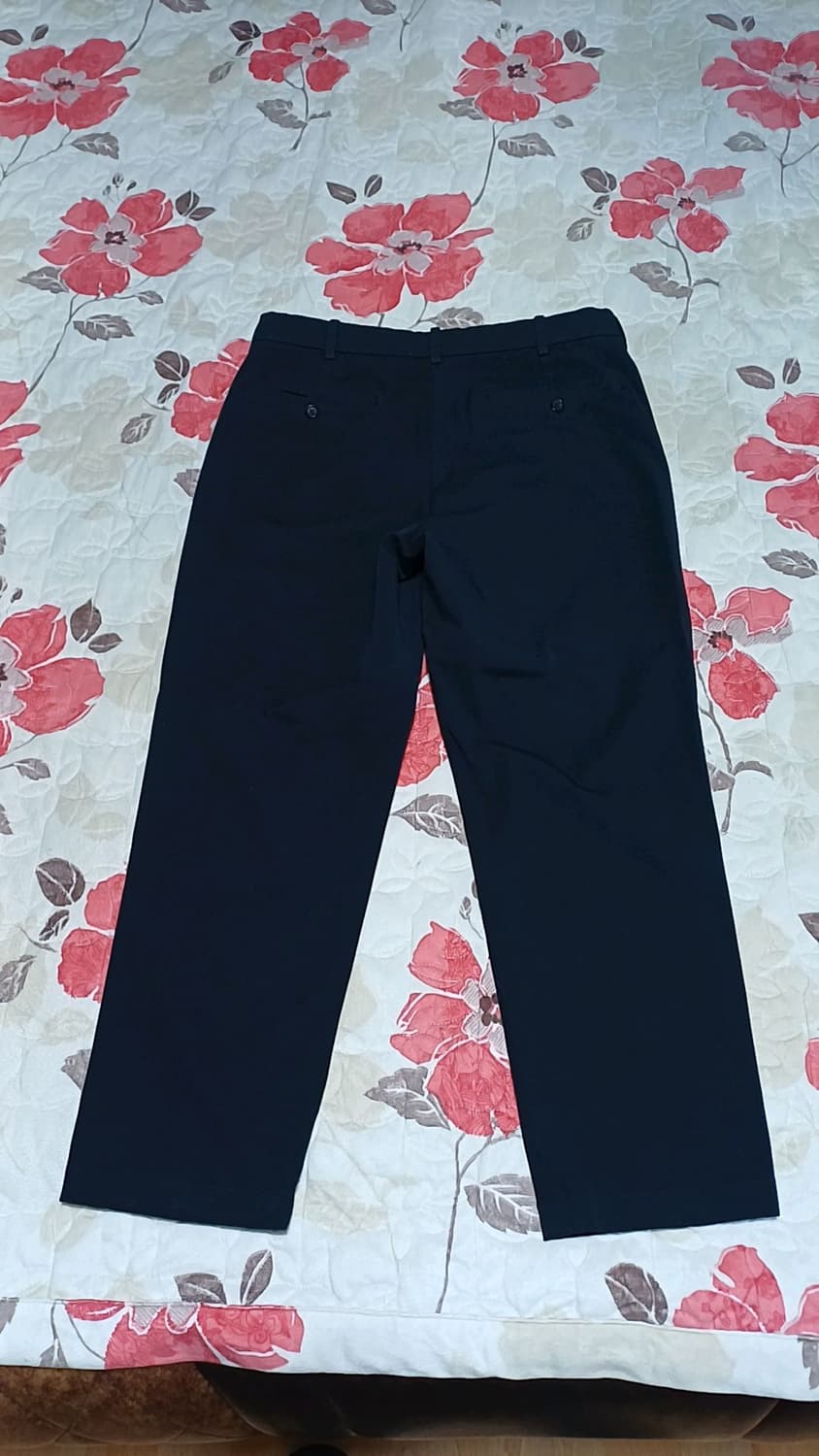 유니클로 짧은 스판면바지 31인치 기장92 상품이미지5