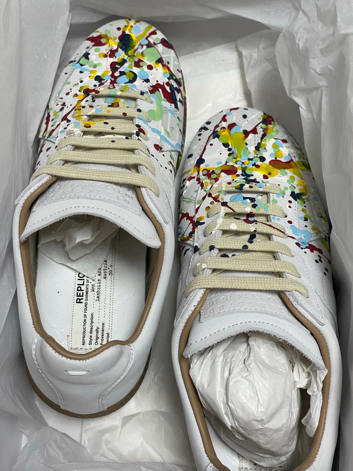 메종마르지엘라 독일군 페인팅 그레이 (새상품) 35.5 상품이미지2