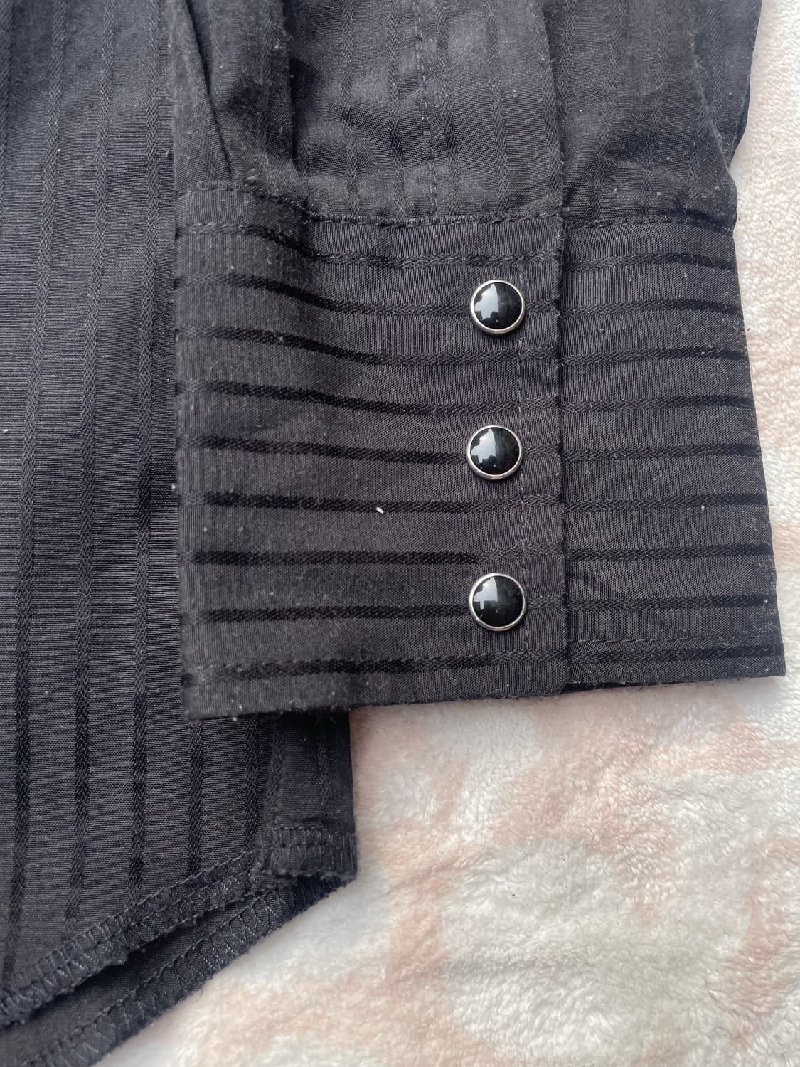 랭글러 실크 스트라이프 웨스턴 셔츠 상품이미지4