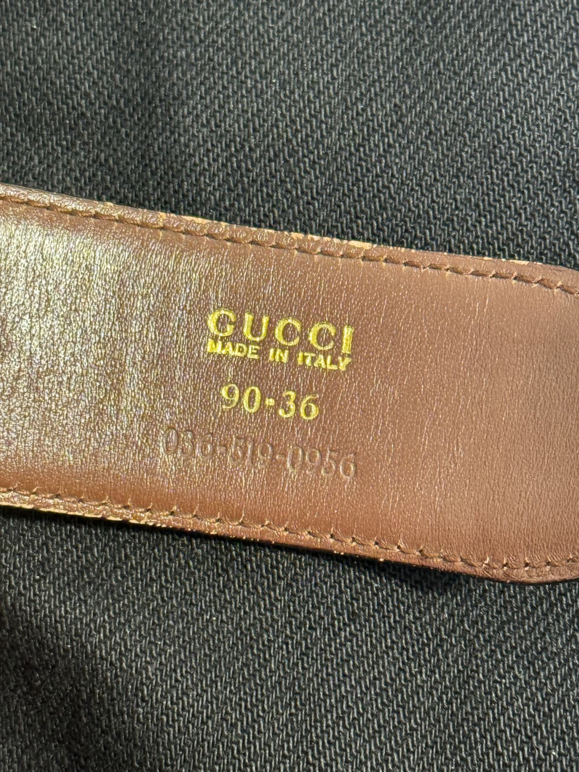 Gucci G로고 버클 레더 벨트 상품이미지6