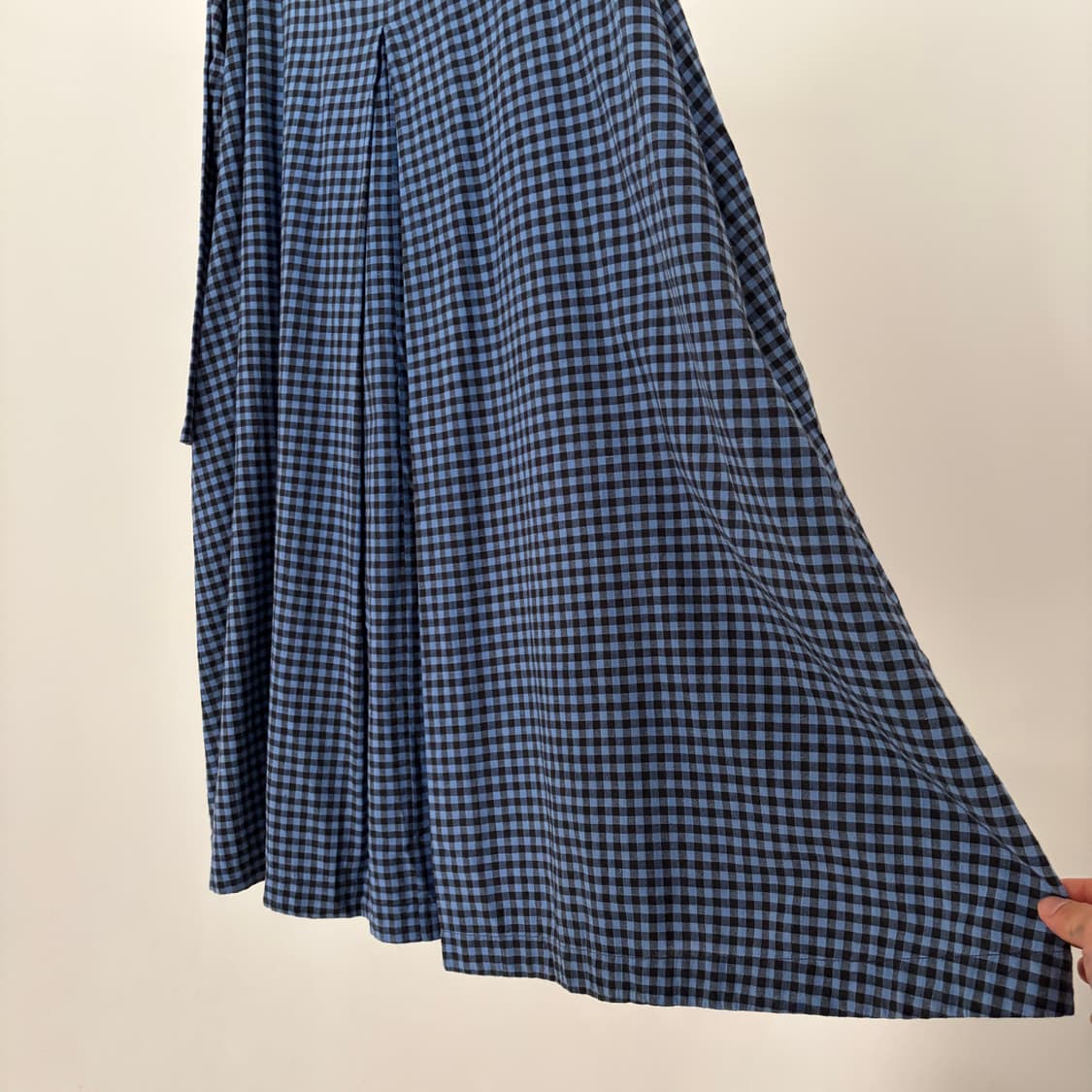 Gingham Check Flare One Piece 상품이미지8