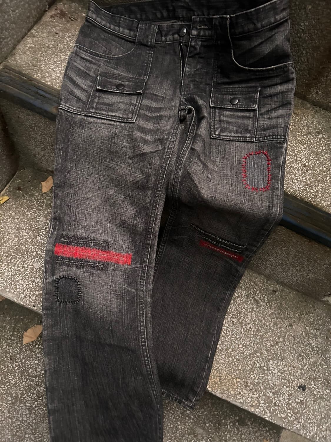 Rare 05ss Number Nine Nightcrawler jeans 상품이미지7