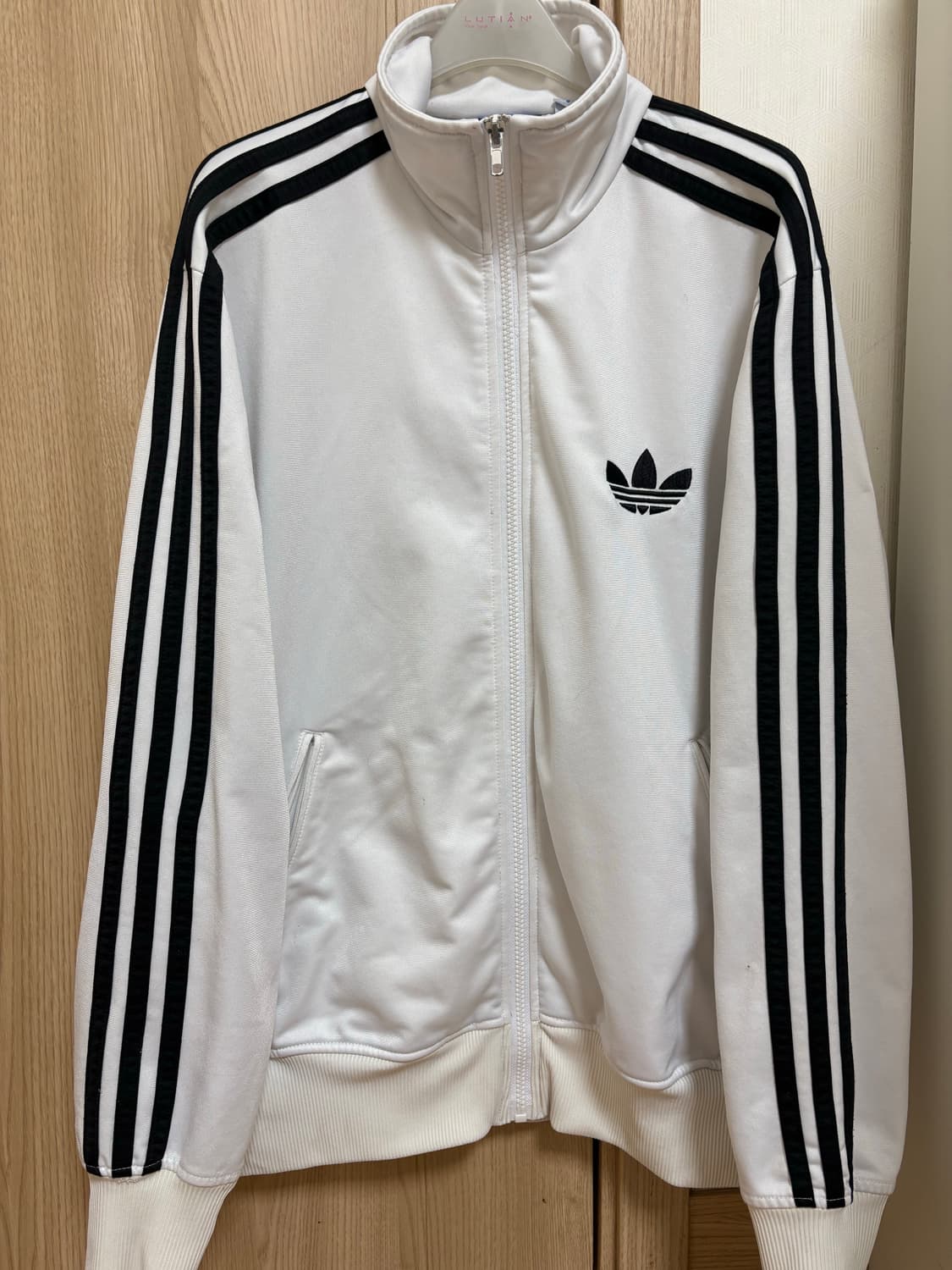 (S)아디다스 파이어버드 구파이어버드 져지집업 트랙탑 화이트 상품이미지1