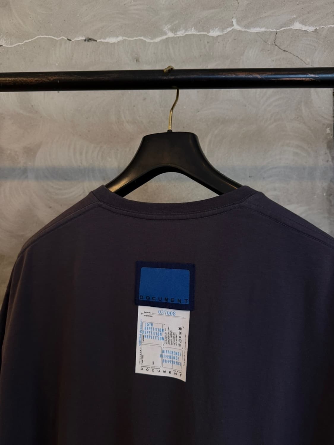 도큐먼트 티셔츠 105 상품이미지6