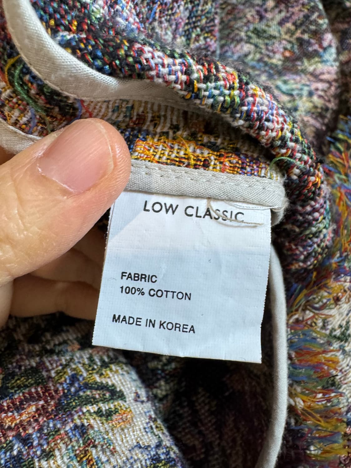 새상품 frontrow 프론트로우 자카드 원피스 상품이미지6