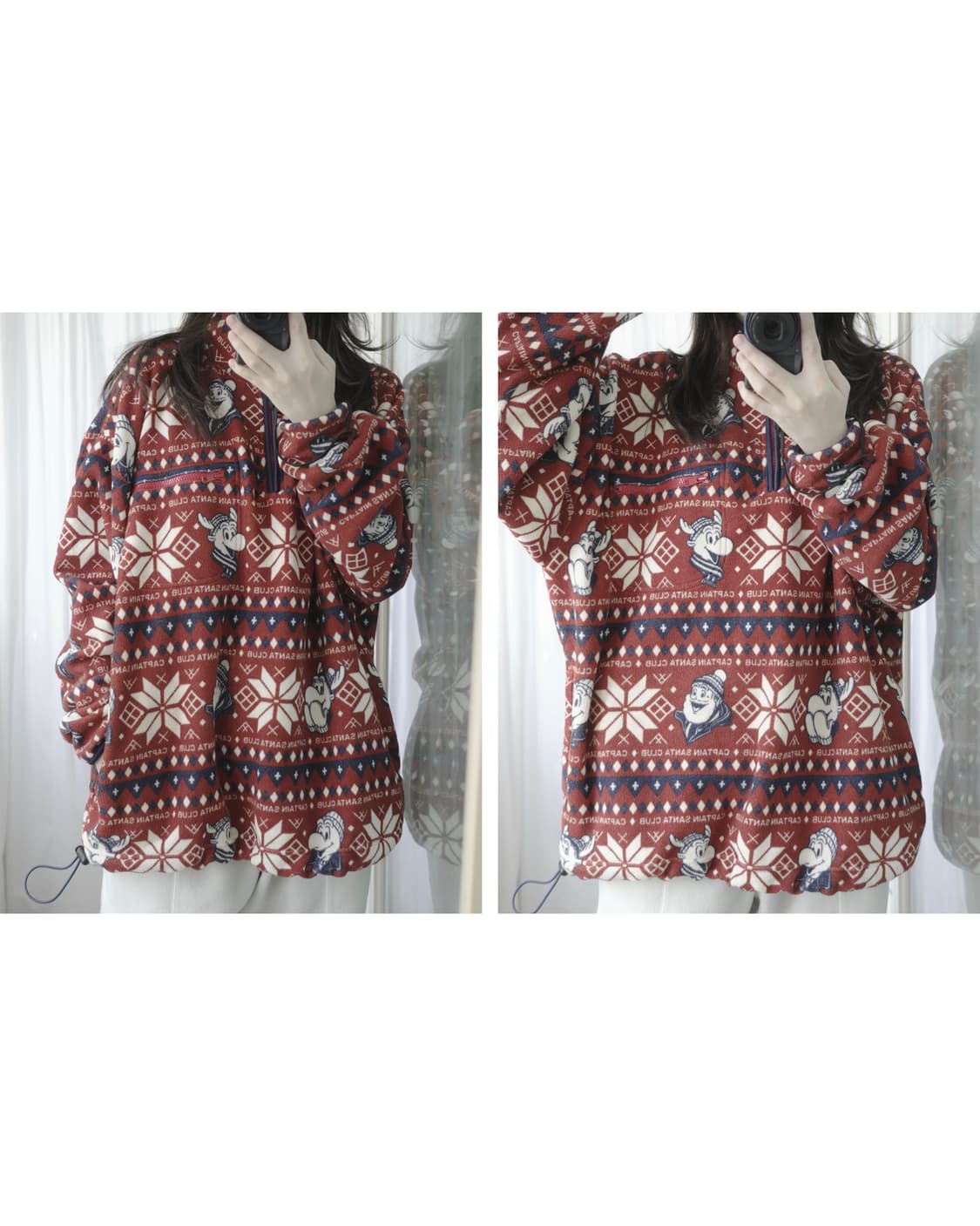 Captain santa fleece mtm 상품이미지3