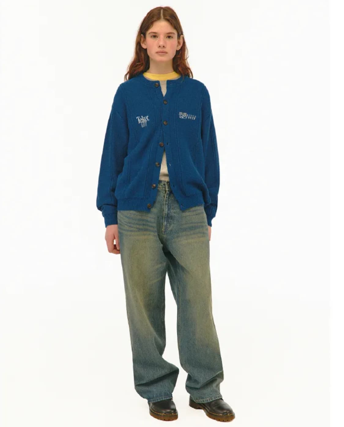 테켓(teket) 가디건 블루 상품이미지1