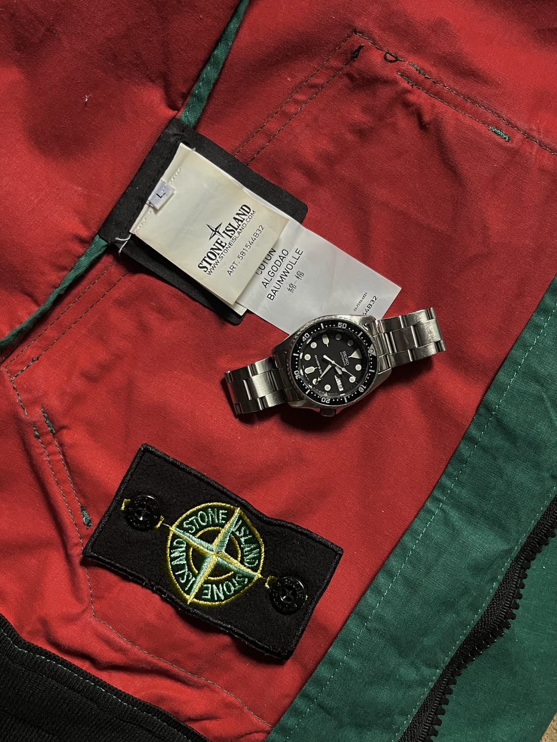 13SS 스톤아일랜드 텔라스텔라 후드 자켓 상품이미지6