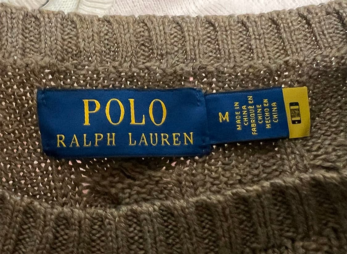 POLO 폴로 남자 꽈배기니트 케이블 캐주얼 L 100 상품이미지3