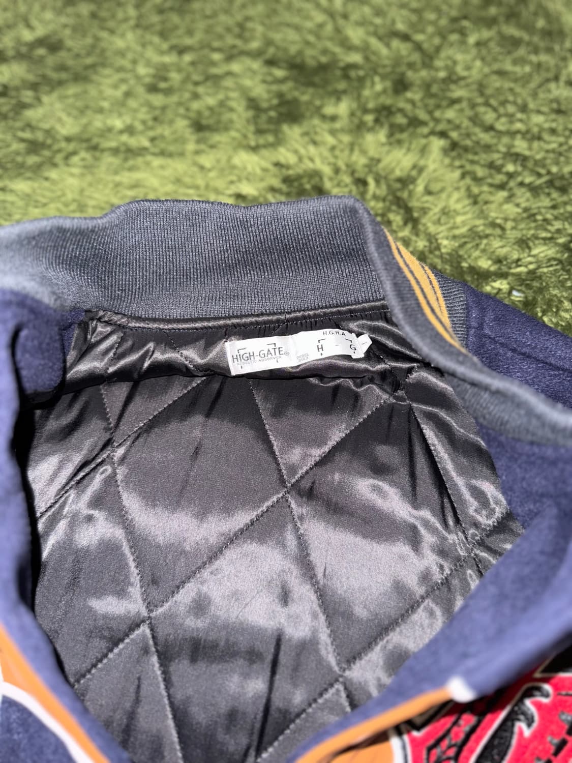 [1] High Gate Japan 하이게이트 패치워크 바시티 자켓 상품이미지3