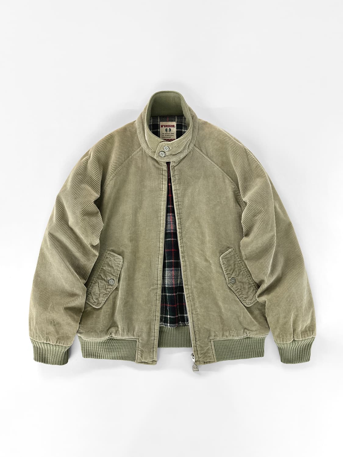 70~80s 빈티지 맥그리거 코듀로이 해링턴 자켓 상품이미지1
