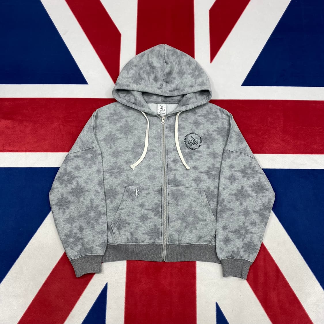 키르시 후드집업 1 실측 여성55-66 상품이미지1