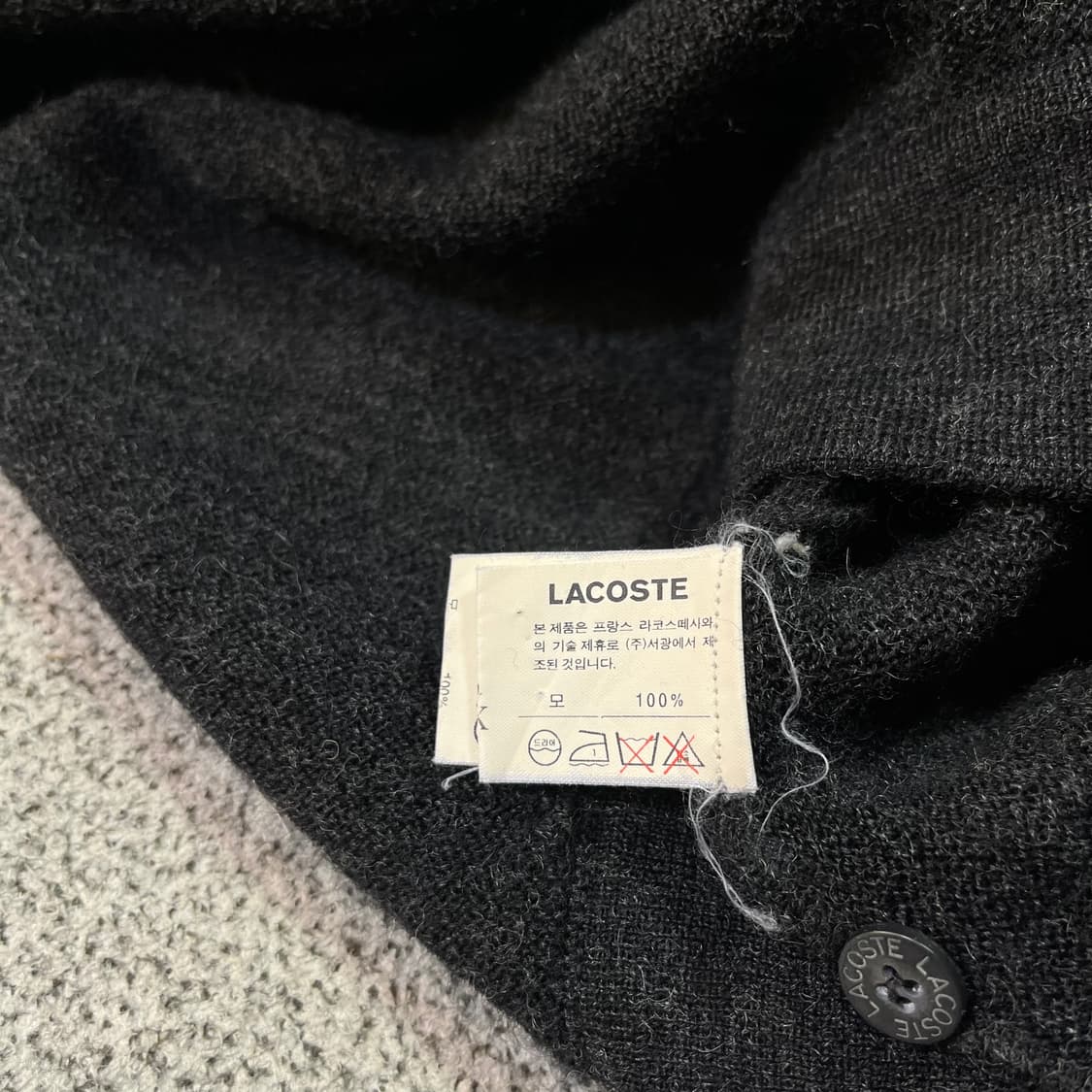 라코스테 니트 가디건 상품이미지4