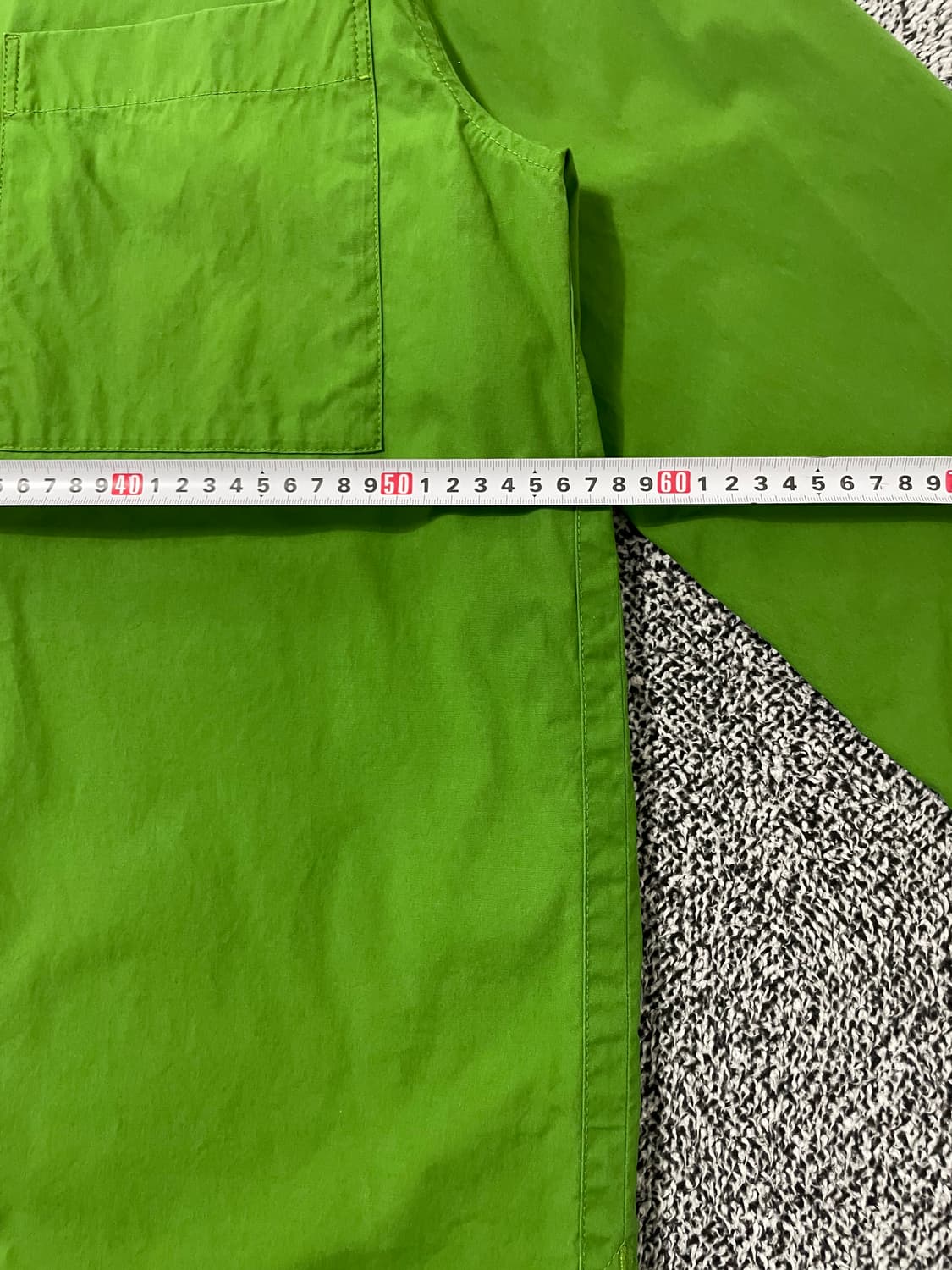 빈티지9. COS 코스 레귤러 핏 긴팔 셔츠 그린 상품이미지5