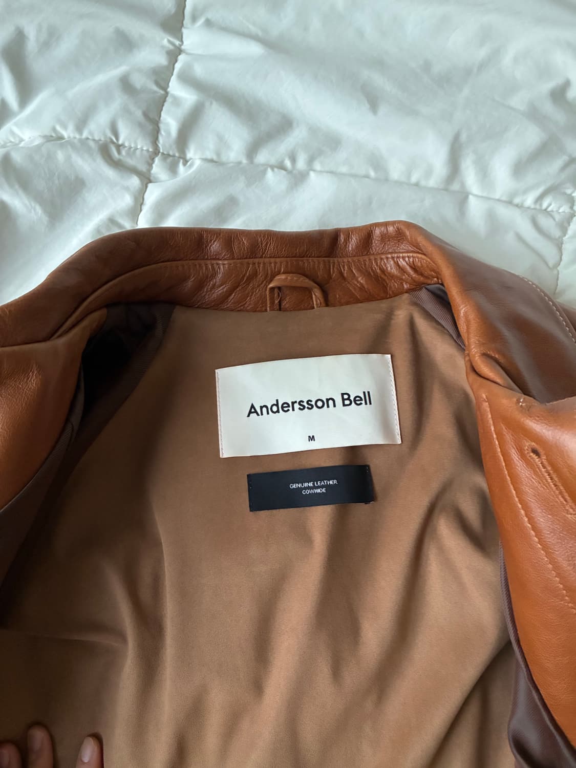 앤더슨벨 가죽 자켓 상품이미지4
