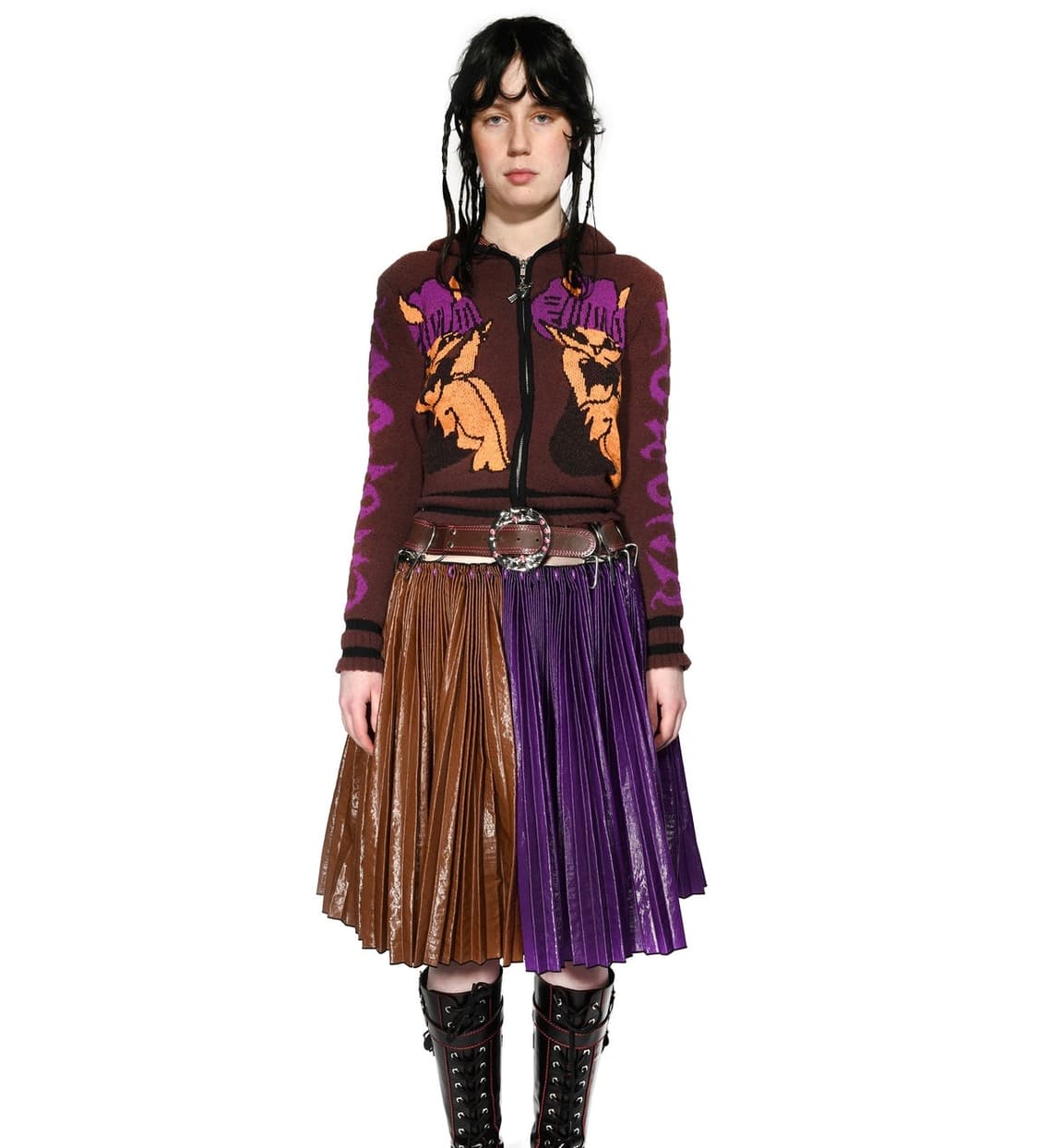 [S,M]초포바 로위나 25fw TAMMIE JO 후드집업 상품이미지2