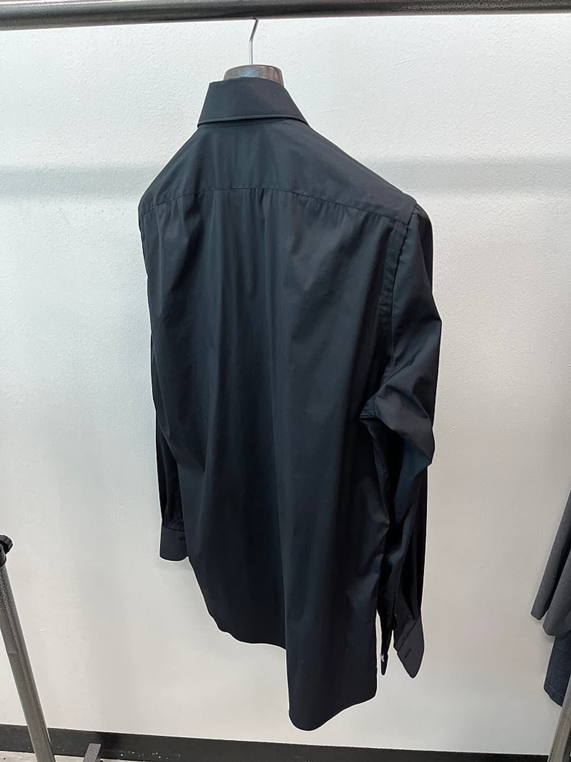 110)  피나모레 나폴리 25ss 블랙 셔츠  상품이미지7