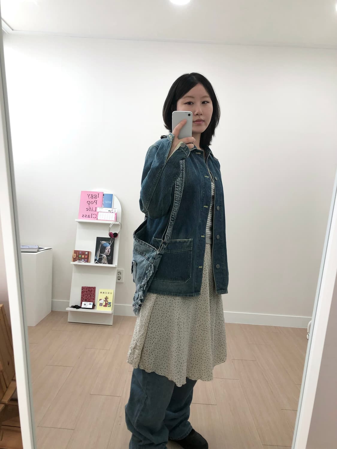 데님 자켓 레이어드 코디 💙 상품이미지1