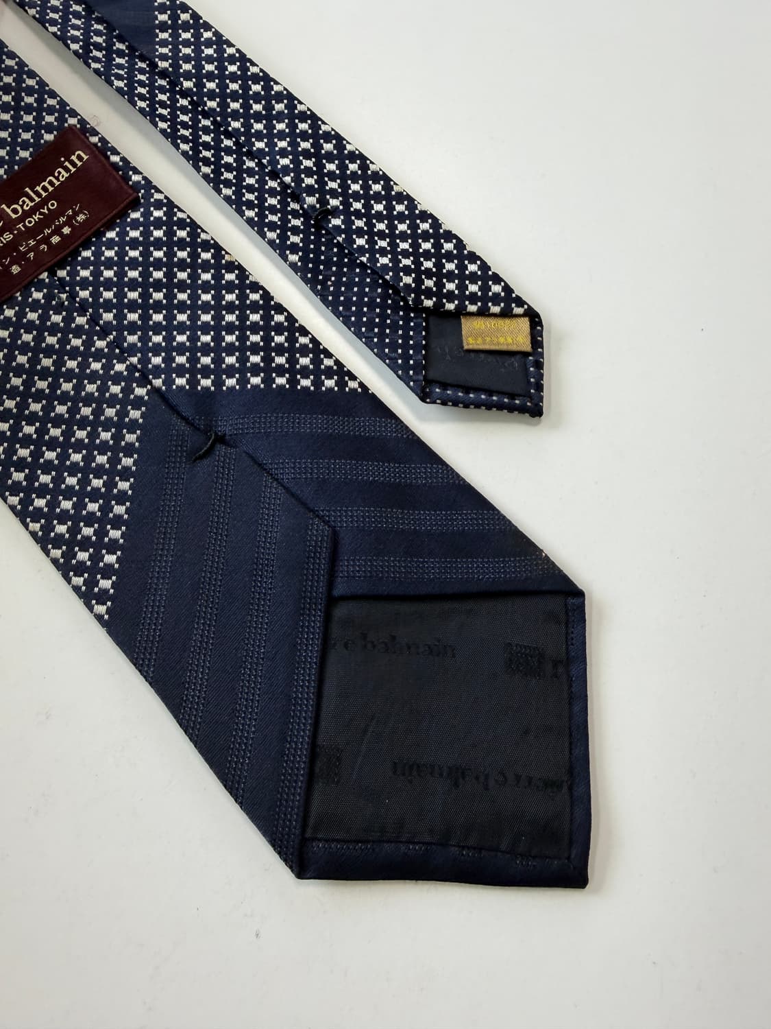 피에르 발망 (PIERRE BALMAIN) 실크 넥타이 8cm 상품이미지5