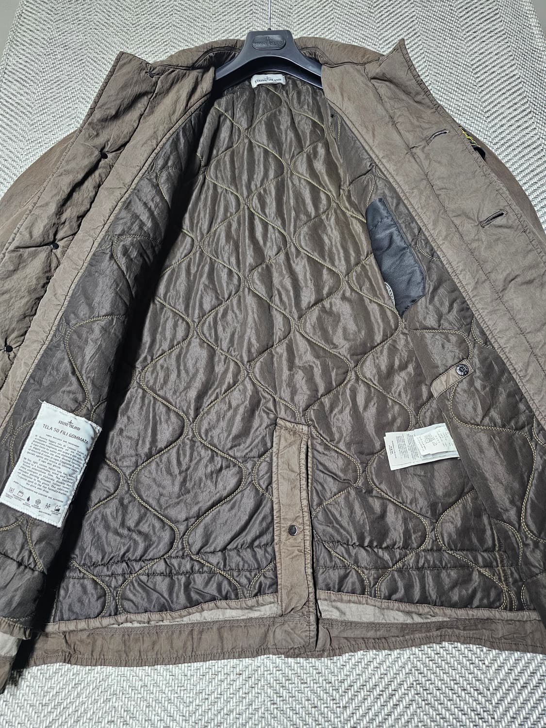 스톤아일랜드 TELA 50 FILI GOMMATA 자켓 상품이미지7