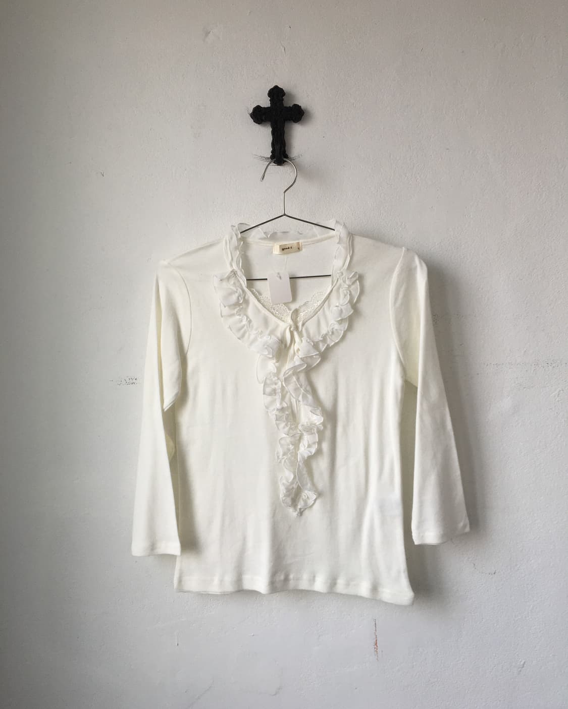 Ruffle lace point sleeve 상품이미지2